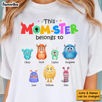 Personalized This Mom-ster Belongs To Shirt - Hoodie - Sweatshirt 25328 thumb 1