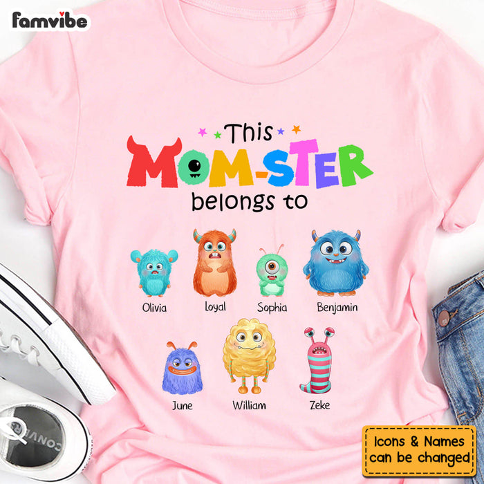 Personalized This Mom-ster Belongs To Shirt - Hoodie - Sweatshirt 25328 1