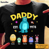 Personalized Daddy With Monsters Shirt - Hoodie - Sweatshirt 25332 1