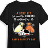 Personalized Gift For Dog Dad Happy Father's Day Shirt - Hoodie - Sweatshirt 25336 1