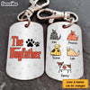 Personalized The Dogfather Aluminum Keychain 25341 1