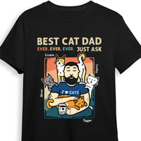 Personalized Gift For Cat Dad Shirt - Hoodie - Sweatshirt 25346 thumb 1
