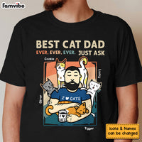 Personalized Gift For Cat Dad Shirt - Hoodie - Sweatshirt 25346 thumb 1