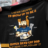 Personalized Gift For Cat Dad Shirt - Hoodie - Sweatshirt 25347 thumb 1
