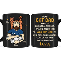 Personalized Gift For Cat Dad Mug 25348 thumb 1