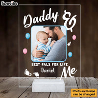 Personalized Gift For New Dad Daddy & Me Acrylic Plaque 25362 thumb 1