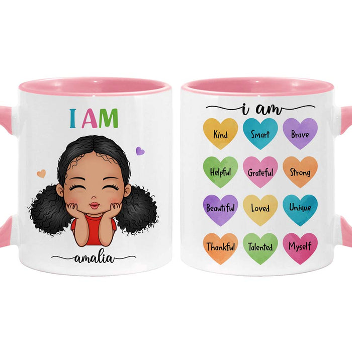 Personalized Affirmation Gift I Am Kind I Am Smart Mug 25363 1