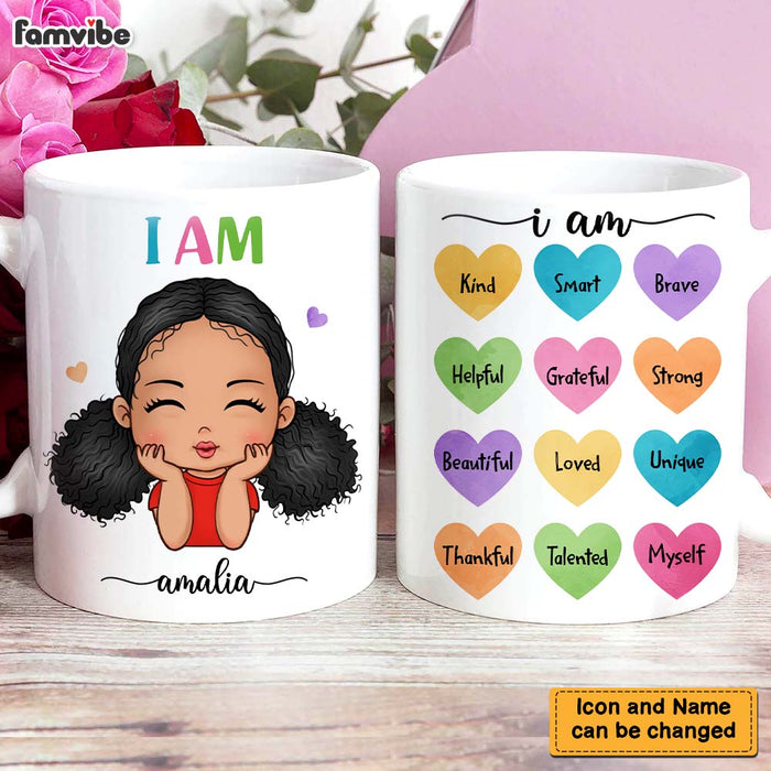 Personalized Affirmation Gift I Am Kind I Am Smart Mug 25363 1