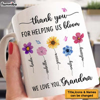 Personalized Thank You For Helping Us Bloom Mug 25365 thumb 1