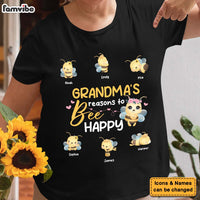 Personalized Grandma Reasons To Be Happy Shirt - Hoodie - Sweatshirt 25367 thumb 1