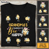 Personalized Grandma Reasons To Be Happy Shirt - Hoodie - Sweatshirt 25367 1