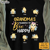 Personalized Grandma Reasons To Be Happy Shirt - Hoodie - Sweatshirt 25367 thumb 1