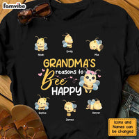 Personalized Grandma Reasons To Be Happy Shirt - Hoodie - Sweatshirt 25367 thumb 1
