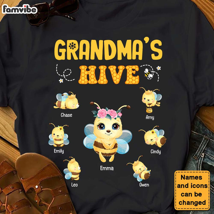 Personalized Grandma's Hive Shirt - Hoodie - Sweatshirt 25370 1