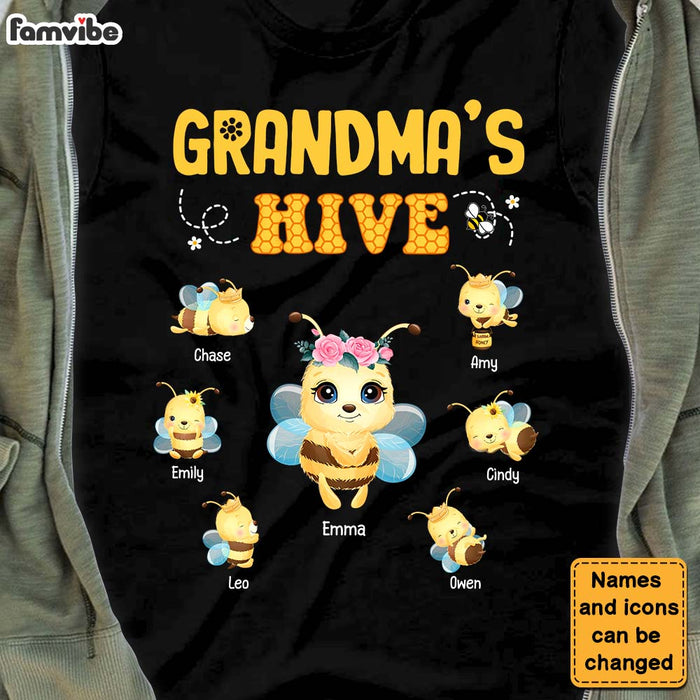Personalized Grandma's Hive Shirt - Hoodie - Sweatshirt 25370 1