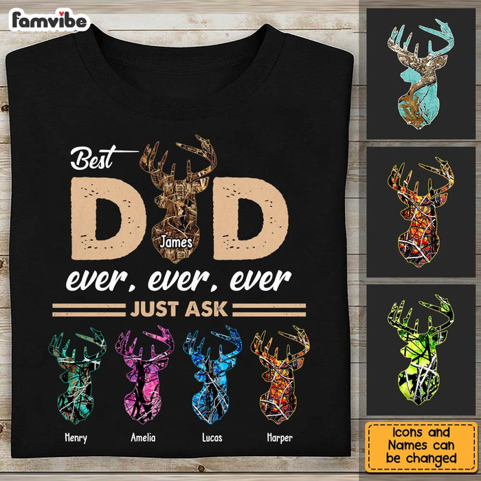 Personalized Gift For Hunting Dad Shirt - Hoodie - Sweatshirt 25371 1