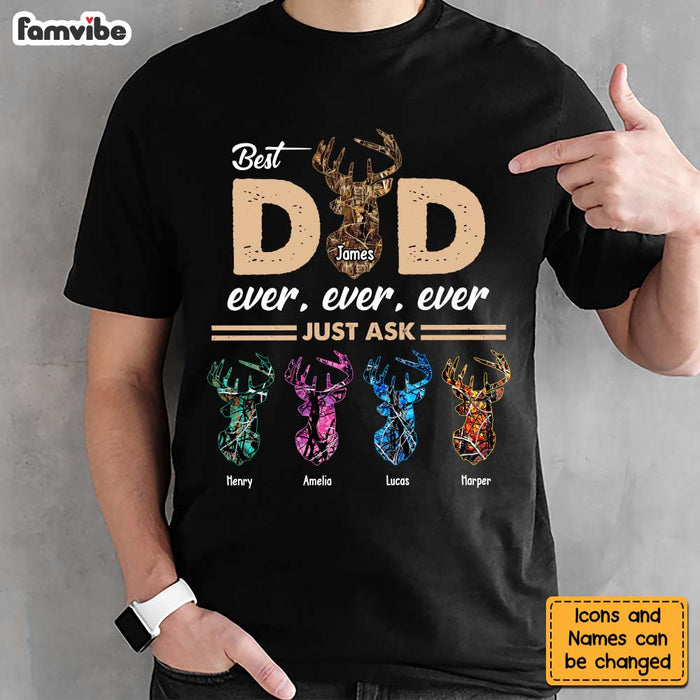 Personalized Gift For Hunting Dad Shirt - Hoodie - Sweatshirt 25371 1