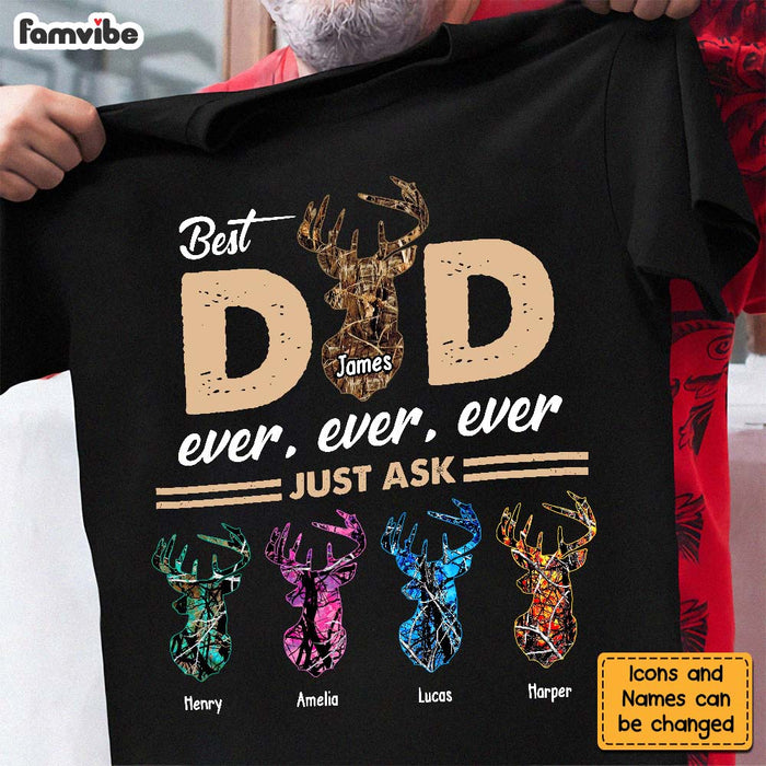 Personalized Gift For Hunting Dad Shirt - Hoodie - Sweatshirt 25371 1