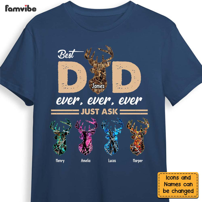 Personalized Gift For Hunting Dad Shirt - Hoodie - Sweatshirt 25371 1