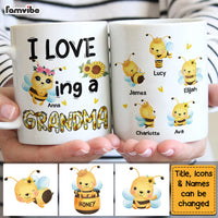 Personalized I Love Being A Grandma Mug 25379 thumb 1