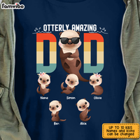 Personalized Daddy Otter Shirt - Hoodie - Sweatshirt 25385 thumb 1