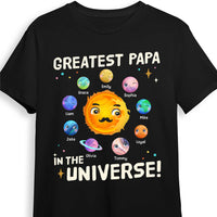 Personalized Gift For Greatest Dad In The Universe Shirt - Hoodie - Sweatshirt 25392 thumb 1