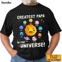 Personalized Gift For Greatest Dad In The Universe Shirt - Hoodie - Sweatshirt 25392 thumb 1