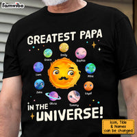 Personalized Gift For Greatest Dad In The Universe Shirt - Hoodie - Sweatshirt 25392 thumb 1