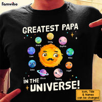Personalized Gift For Greatest Dad In The Universe Shirt - Hoodie - Sweatshirt 25392 thumb 1