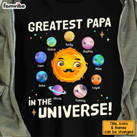 Personalized Gift For Greatest Dad In The Universe Shirt - Hoodie - Sweatshirt 25392 thumb 1