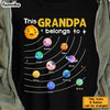 Personalized Planet This Grandpa Belongs To Shirt - Hoodie - Sweatshirt 25394 1