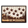 Personalized Gift For Grandpa Mountain Star Poster 25399 1