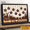 Personalized Gift For Grandpa Mountain Star Poster 25399 1