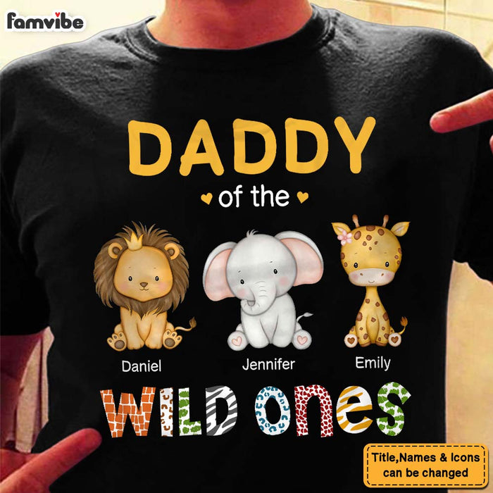 Personalized Daddy Of The Wild Ones Shirt - Hoodie - Sweatshirt 25400 1