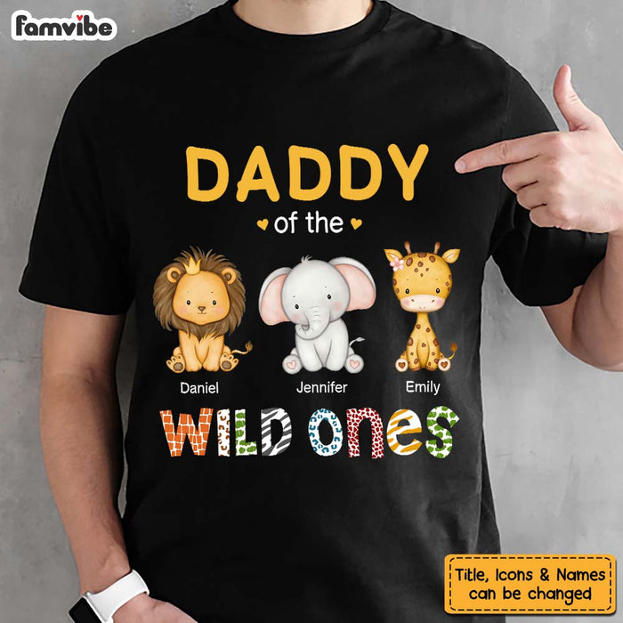 Personalized Daddy Of The Wild Ones Shirt - Hoodie - Sweatshirt 25400 1