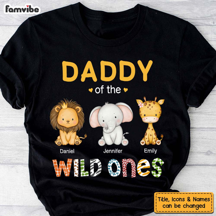 Personalized Daddy Of The Wild Ones Shirt - Hoodie - Sweatshirt 25400 1