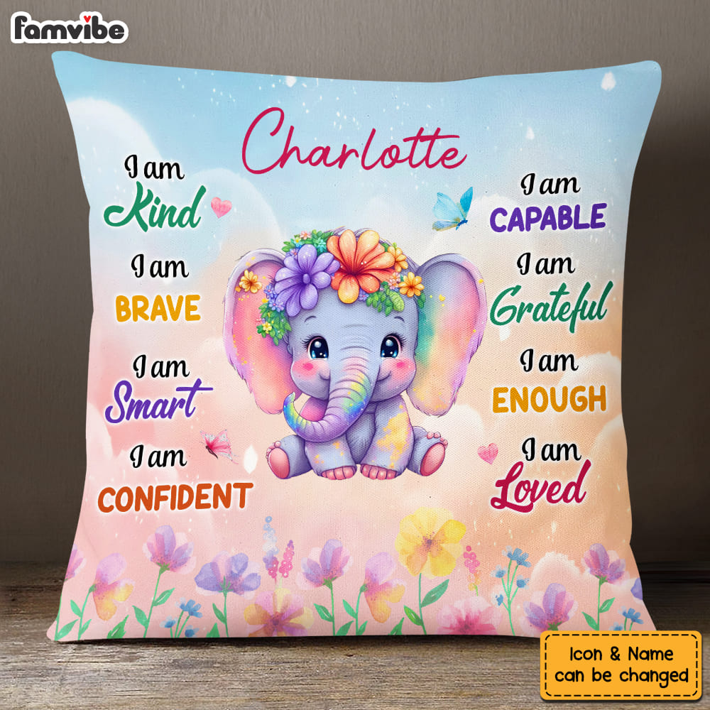 Personalized Gift For Daughter Granddaughter Pillow 25403 Primary Mockup