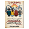 Personalized Dad It's Not Easy To Raise A Child Poster 25405 1