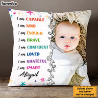 Personalized Affirmation Gift For Granddaughter I Am Kind Pillow 25408 thumb 1