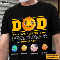 Personalized Dad We Love You To The Dead Star And Back Shirt - Hoodie - Sweatshirt 25410 thumb 1