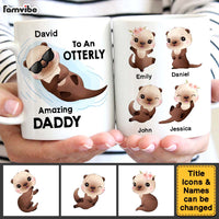 Personalized To An Otterly Amazing Daddy Mug 25411 thumb 1