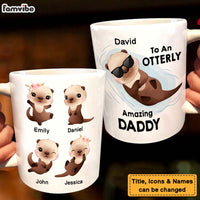 Personalized To An Otterly Amazing Daddy Mug 25411 thumb 1