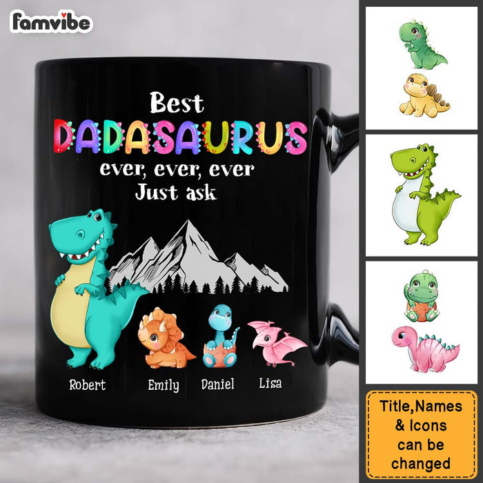 Personalized Gift Dadasaurus Colorful Mug 25219 1