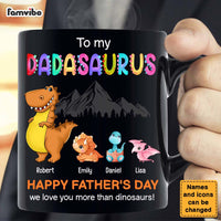 Personalized Gift To My Dadasaurus Mug 25420 thumb 1