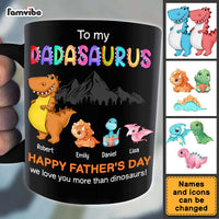 Personalized Gift To My Dadasaurus Mug 25420 thumb 1