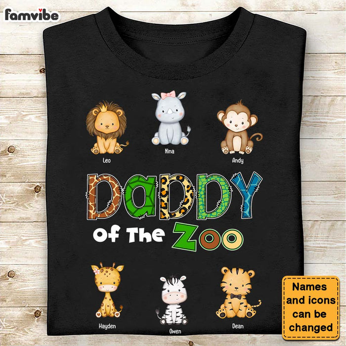 Personalized Daddy Of A Zoo Shirt - Hoodie - Sweatshirt 25421 1