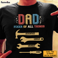 Personalized Dad Fixer All Things Shirt - Hoodie - Sweatshirt 25434 thumb 1