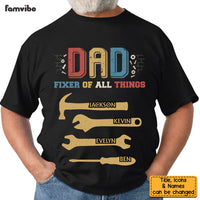 Personalized Dad Fixer All Things Shirt - Hoodie - Sweatshirt 25434 thumb 1