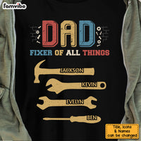Personalized Dad Fixer All Things Shirt - Hoodie - Sweatshirt 25434 thumb 1