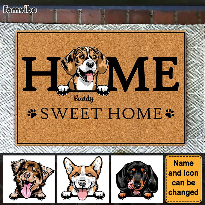 Personalized Home Sweet Home Doormat 25435 1